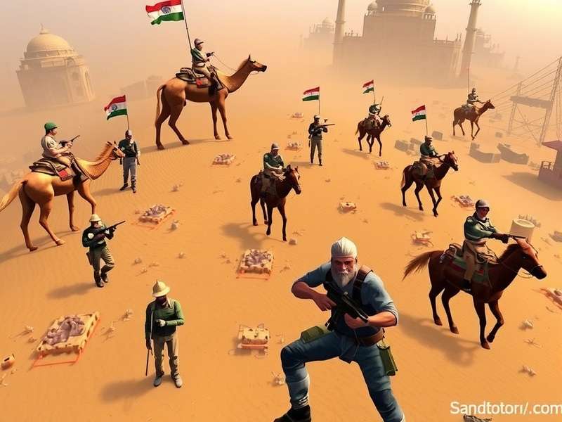 Sandstorm Soldiers India Gameplay Screenshot